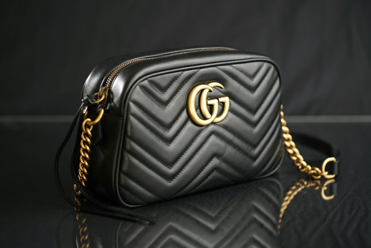 Leather handbag
